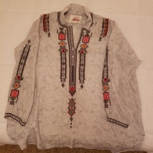 Johnny Was Embroidered Tunic